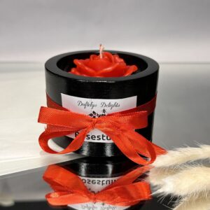 Rose i svart potte🌹