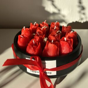 Rød Tulipanbukett🌷