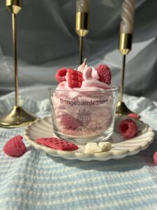 Bringebærdessert
